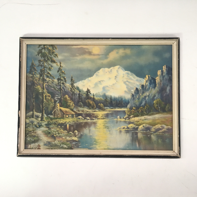 ARTWORK, Landscape (Medium) - Rocky Mountain River